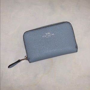COACH Zip Around Coin Case
